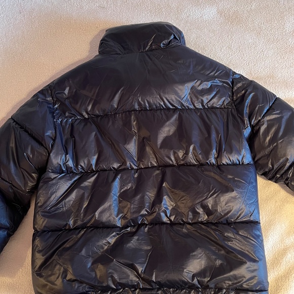 NOIZE Women’s Navy Blue Puffer Jacket - Picture 6 of 8